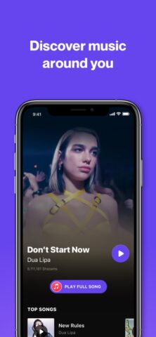 Shazam: Identifier la musique pour iOS