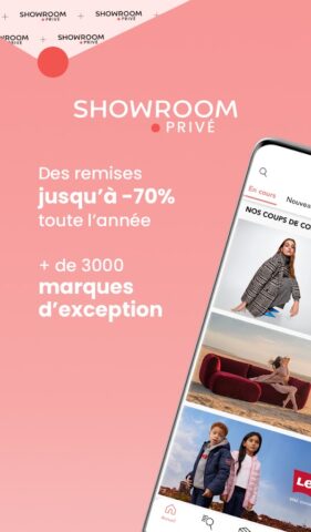 Android 版 Showroomprive