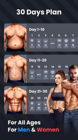 Muscles abdominaux en 30 jours pour Android