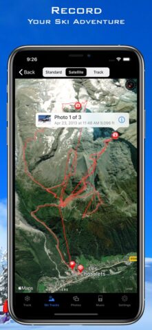 Ski Tracks Lite para iOS