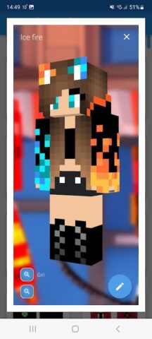 Редактор Скинов для Майнкрафт для Android — скриншот 5