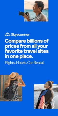 Skyscanner رحلات فنادق سيارات لنظام Android