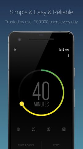 Sleep Timer (Turn music off) for Android
