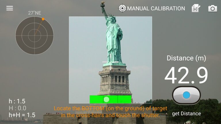 Android 版 距離測定器：Smart Measure