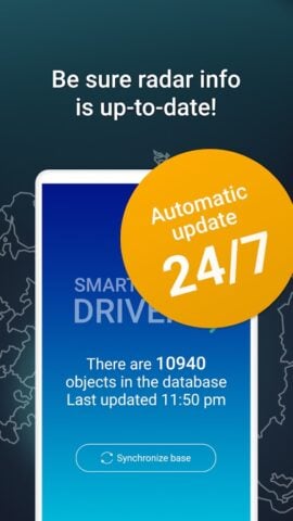 SmartDriver: Radars Détecteur pour Android