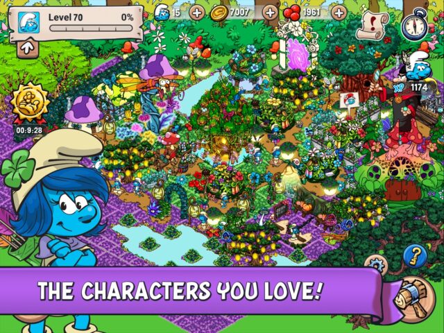 Smurfs’ Village สำหรับ iOS