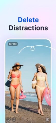 iOS 版 SnapEdit – AI 移除物件
