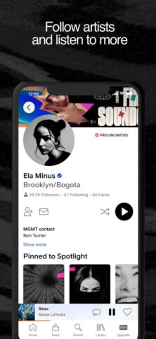 SoundCloud – เพลงและคลิปเสียง สำหรับ iOS