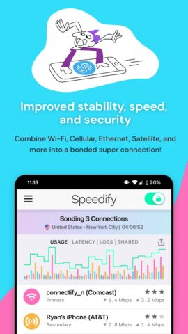 Speedify для Android