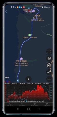 عداد السرعة GPS لنظام Android