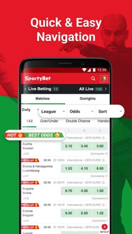 SportyBet – Sports Betting App cho Android