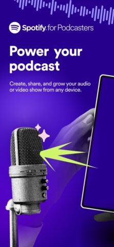 Spotify for Podcasters per iOS