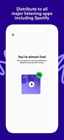 Spotify for Podcasters pour iOS