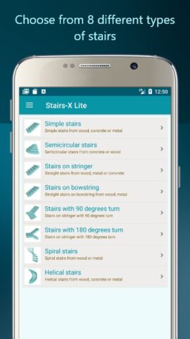 Escaliers-X Lite Calculatrice pour Android