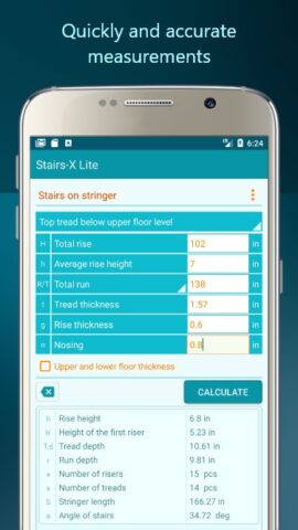 Android 用 Stairs-X Lite – Calculator