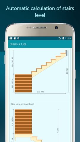Stairs-X Lite – Calculator für Android