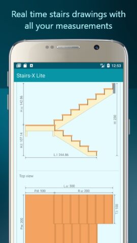 Escadas-X Lite Calculadora para Android