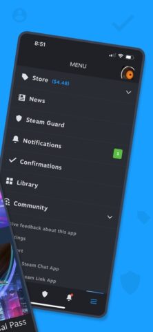 Steam Mobile для iOS