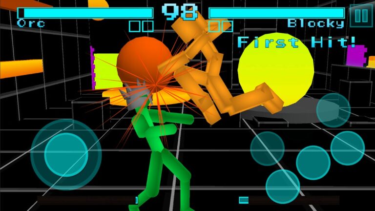 Android 版 Stickman Fighting Neon Warrior