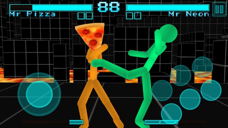 Android 版 Stickman Fighting Neon Warrior