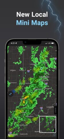 Storm Radar: карта погоды для iOS