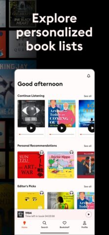 iOS için Storytel: Sesli kitap, e kitap