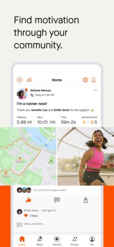 Strava: Run, Bike, Hike cho iOS