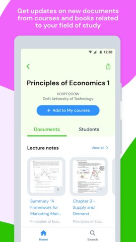 Android 用 Studocu: Study Notes & Sharing