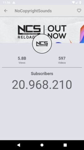 Subscribers Counter for Android
