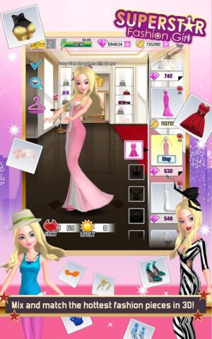 Superstar Fashion Girl لنظام Android