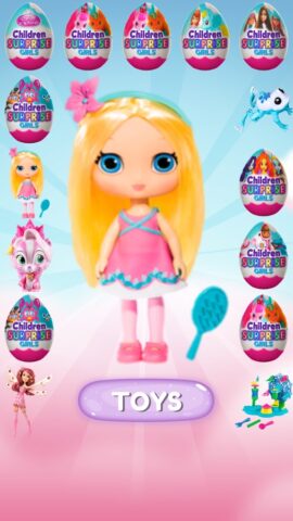 Surprise Eggs for Girls para Android