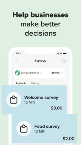 Surveyz لنظام Android