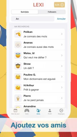 Sutom – Puzzle de mots du jour pour Android