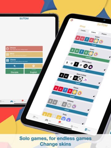 Sutom — Puzzle de mots du jour для iOS