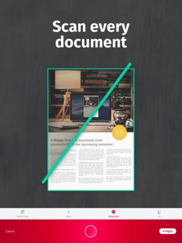 SwiftScan – Document Scanner para iOS