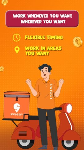 Swiggy Delivery Partner App за Android