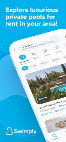 iOS용 Swimply – Rent Private Pools