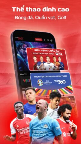 Android 版 TV360 – Truyền hình trực tuyến