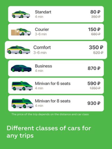 Таксовичкоф — Заказ такси для iOS