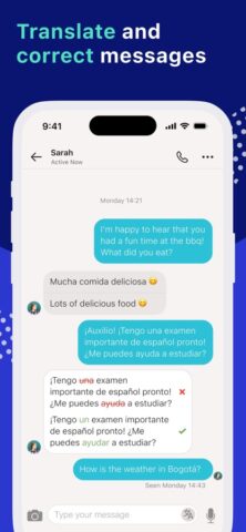 Tandem: trocas de conversação para iOS