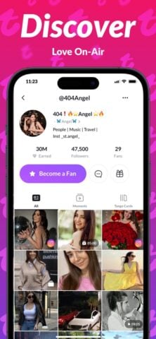 Tango-Live Stream & Video Chat pour iOS