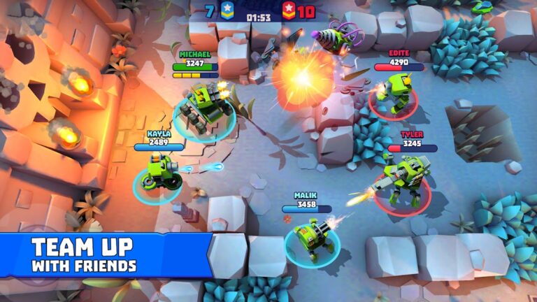 Tanks a Lot – 3v3 Battle Arena لنظام Android