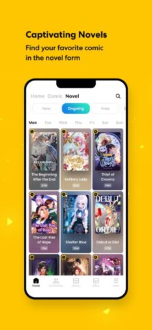 Tapas – Comics and Novels per iOS