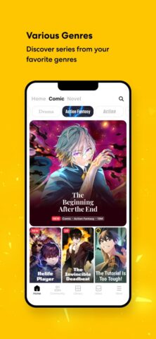 iOS용 Tapas – Comics and Novels