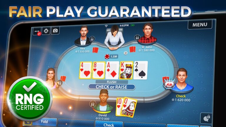Texas Hold’em Poker: Pokerist for Android