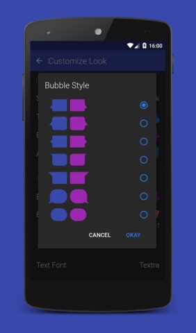 Textra SMS для Android — скриншот 4