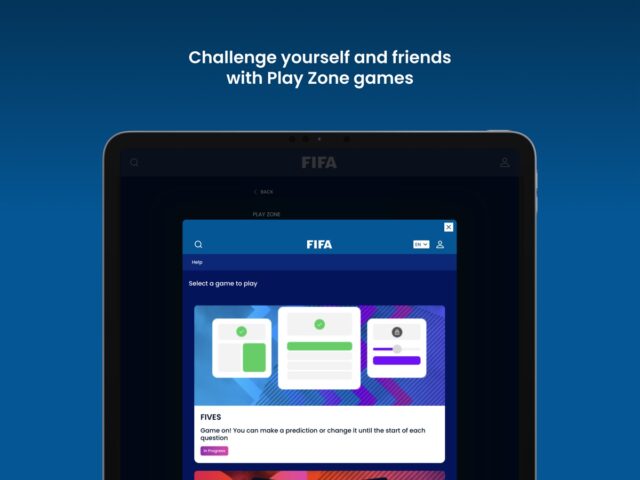 iOS용 공식 FIFA 앱