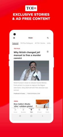 The Times of India – News App para iOS