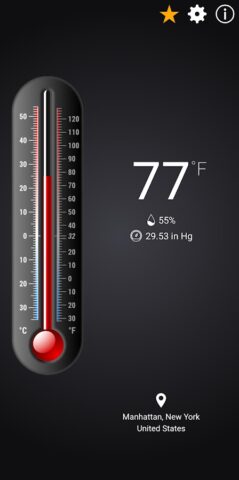 Thermometer++ für Android