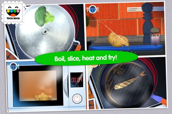Android 版 Toca Kitchen